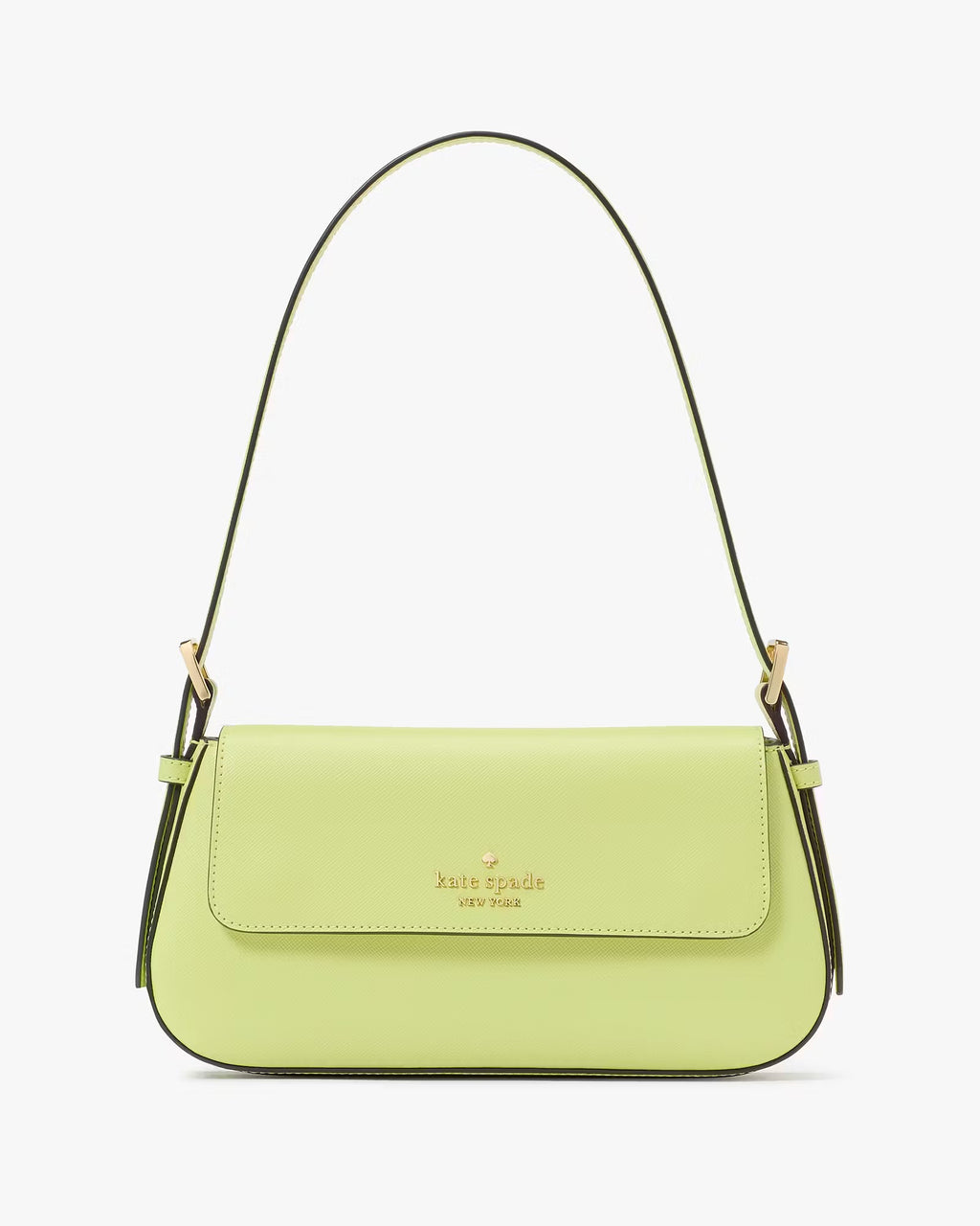 Madison Saffiano Leather Small Flap Shoulder Bag