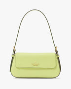 Madison Saffiano Leather Small Flap Shoulder Bag