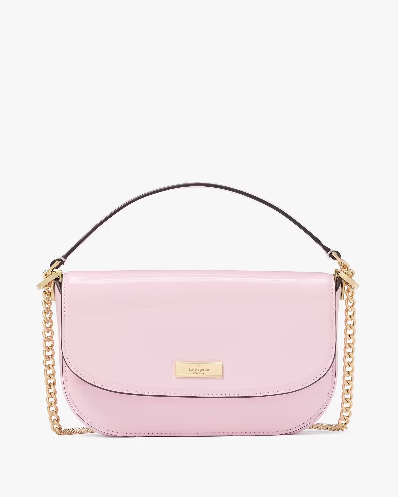 Krista Patent Chain Crossbody