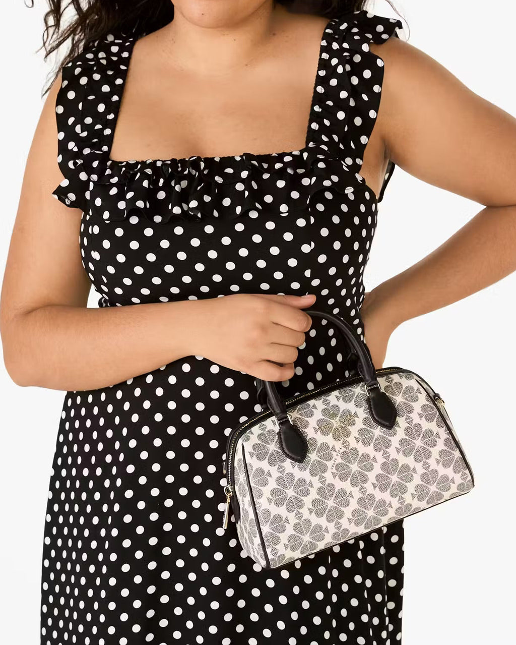 Spade Flower Small Dolly Duffle