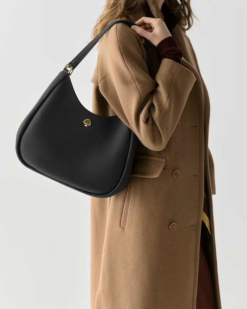 Kayla Large Triple Compartment Shoulder Bag