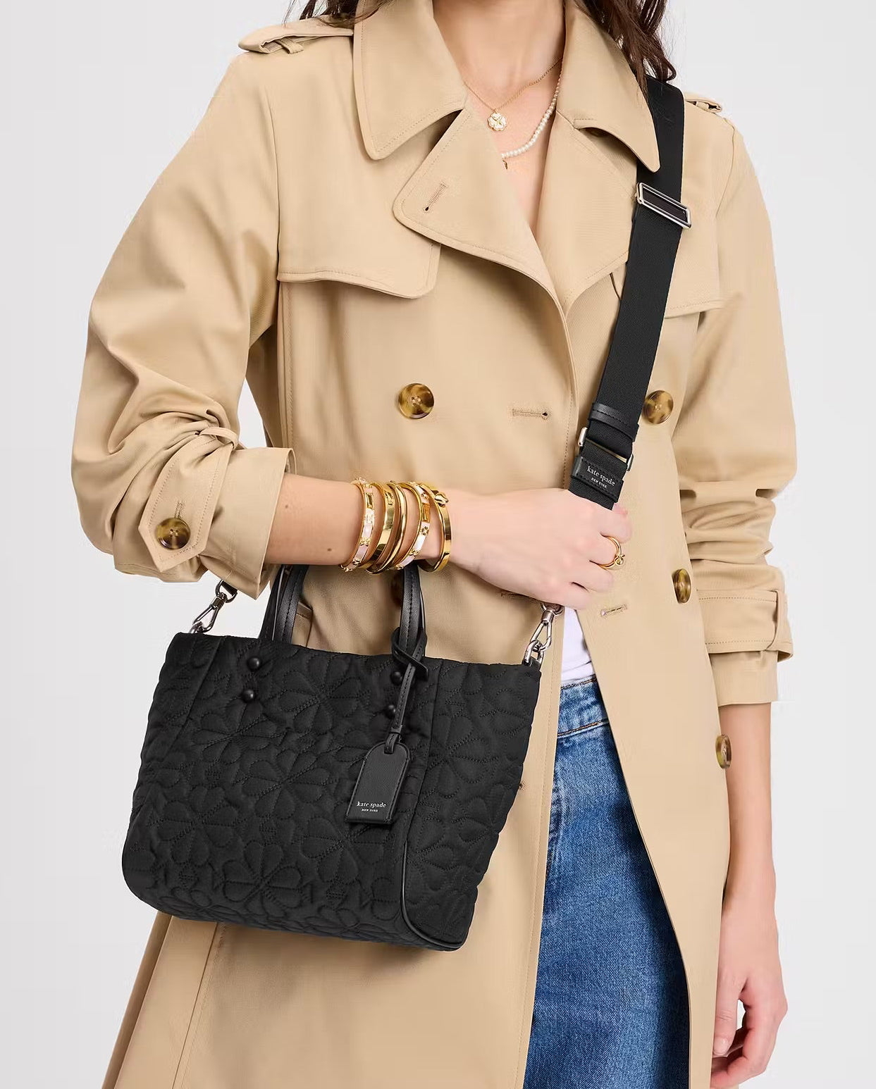 Tilly Quilted Small Tote Bag